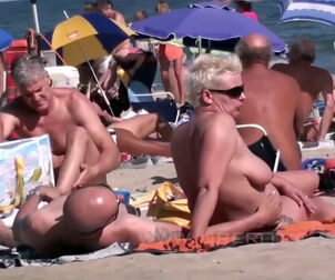 Cap d'Agde public intercourse on the naturist beach