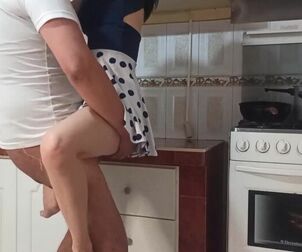 Hook-up In The Kitchen With My Gf