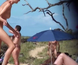 Spy flick from naked beach